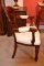 02972d - 3-English-Regency-Dining-Table-&-10-Ballon-Back-Chairs-22